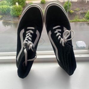 Black Laced Vans